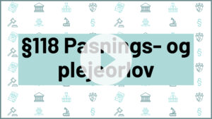 Thumbnail til video om § 118